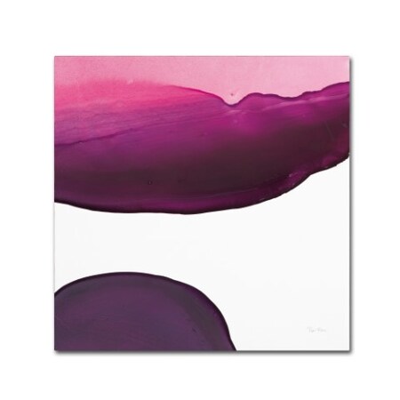 Trademark Fine Art Piper Rhue 'Swish of Magenta III' Canvas Art, 14x14 WAP02290-C1414GG